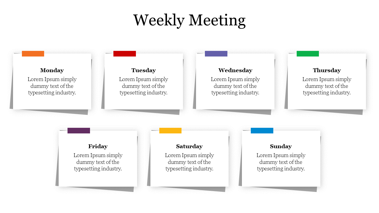 Weekly Meeting